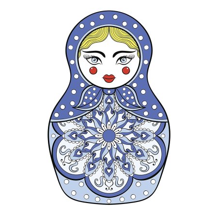 Матрешки для печати