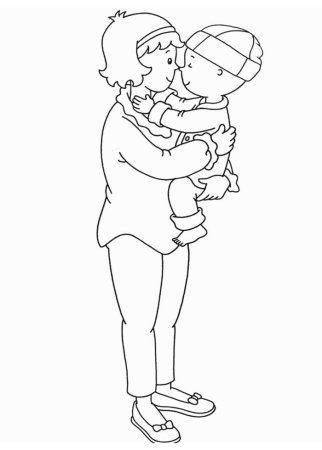 Семья раскраска для детей