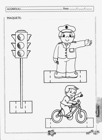 Раскраска ПДД