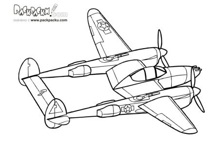 Ил-2 истребитель раскраска