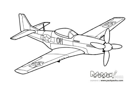 Раскраска. Военные самолеты