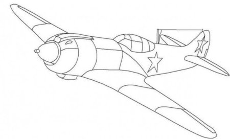 Раскраска. Военные самолеты