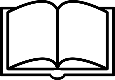 Рисунок раскрытой книги