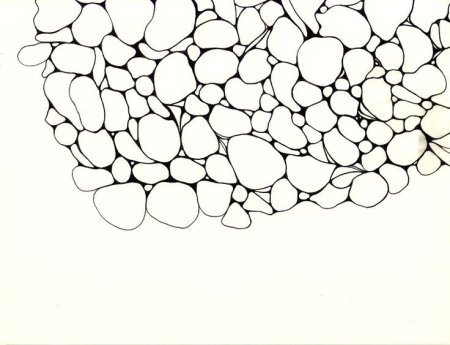 Трафарет галька