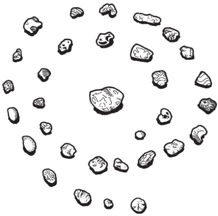 Раскрашивание камешков