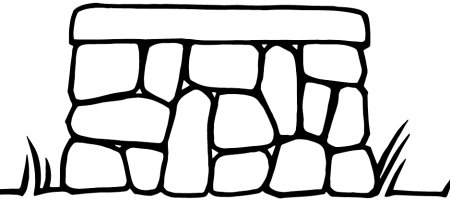 Камень раскраска