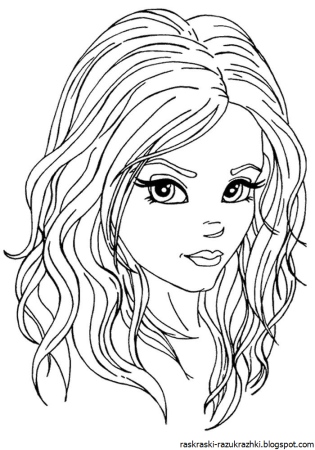 Раскраски для девочек танцы