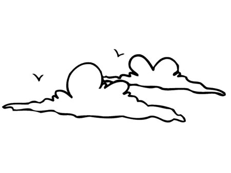 Ночное небо раскраска