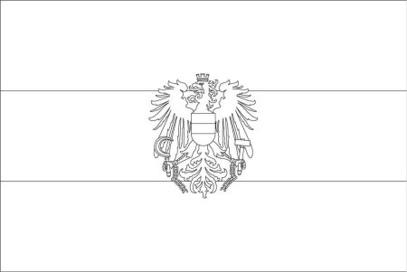 Герб и флаг РФ раскраска