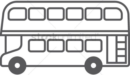 Автобус раскраска для детей