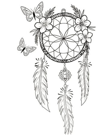 Ловец снов рисунок