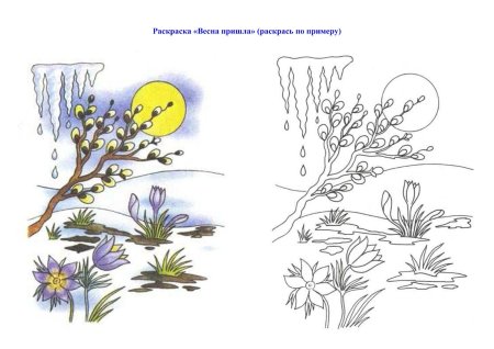Признаки весны задания для детей
