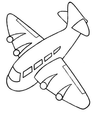 Самолеты. Раскраска