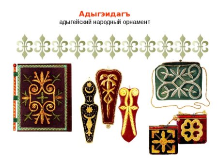 Национальные узоры адыгов