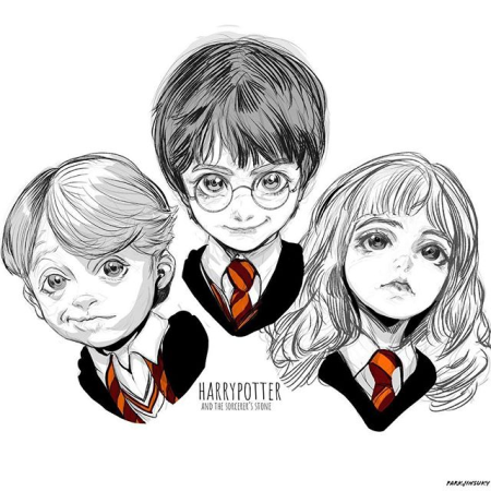 Раскраска Гермиона из Гарри Поттера