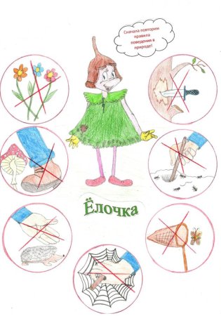 Рисунки Эколята защитники природы на конкурс