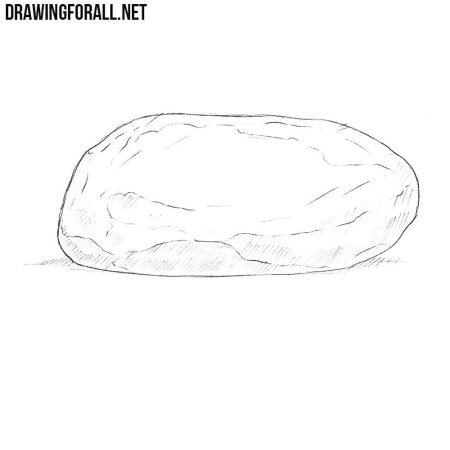 Камни карандашом