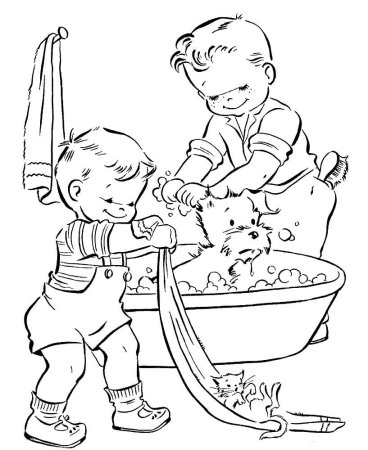 Экология раскраска