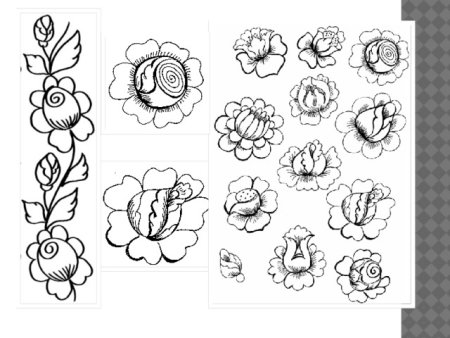 Полхов Майданская роспись цветы