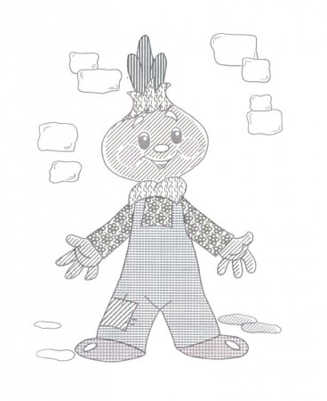 Раскраска Чиполлино и его друзья