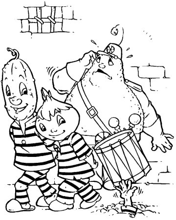 Раскраски по сказке Чиполлино