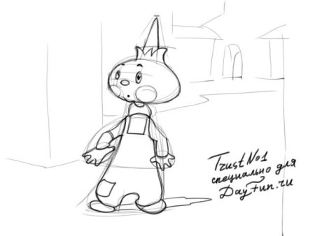 Чиполлино картинки раскраски