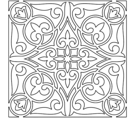 Орнамент в квадрате