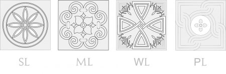 Эскиз печного изразца