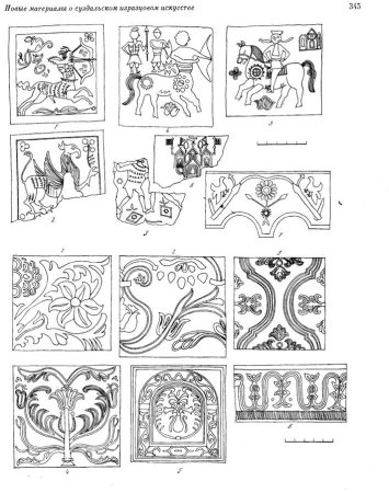 Схемы изображения изразцов