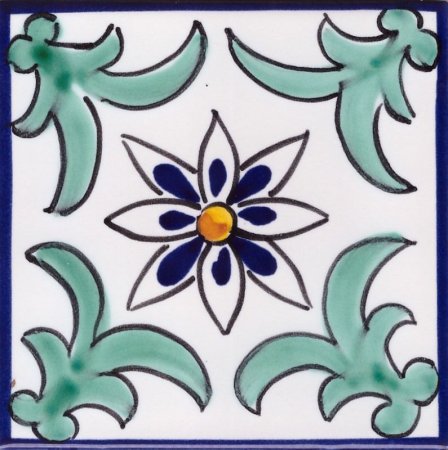 Узор на плитке легкий