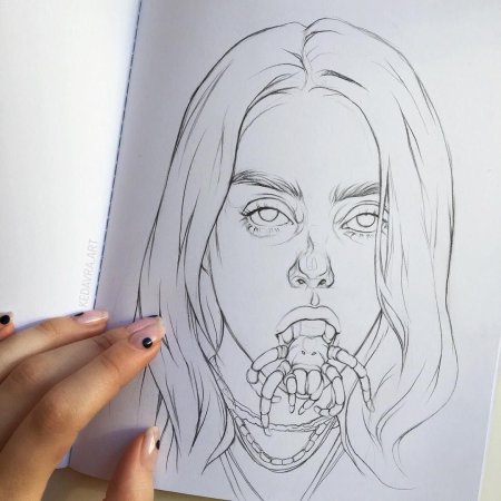 Скетч Билли Айлиш