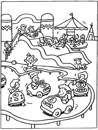 Раскраска летние занятия