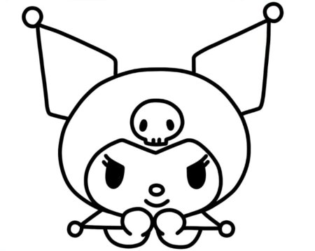 Kuromi раскраска
