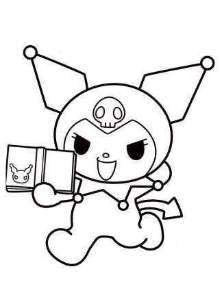 Kuromi раскраска