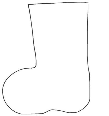 Валенки раскраска для детей