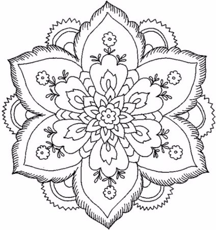 Рисунки сказочных цветов