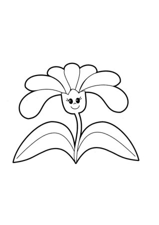 Цветы. Раскраска