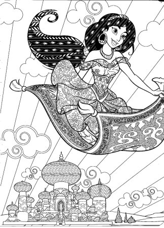 Раскраска восточные танцы для детей