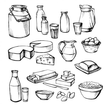 Молочные продукты скетч