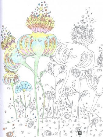 Стилизованные цветы для детей