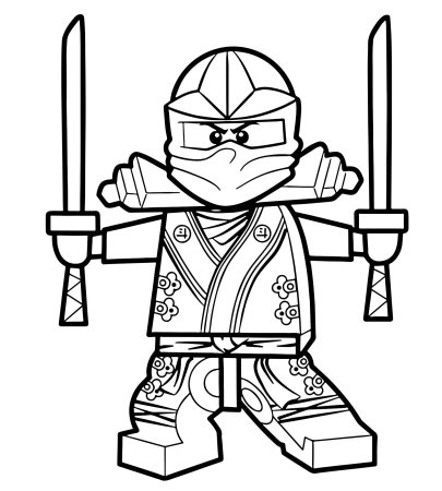 Раскраски LEGO Ninjago