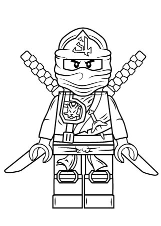 Раскраски LEGO Ninjago