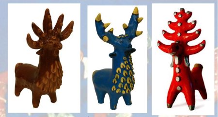 Элементы росписи абашевской глиняной игрушки