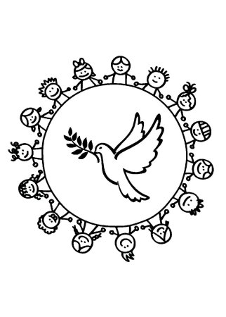 Раскраски миру мир для детей