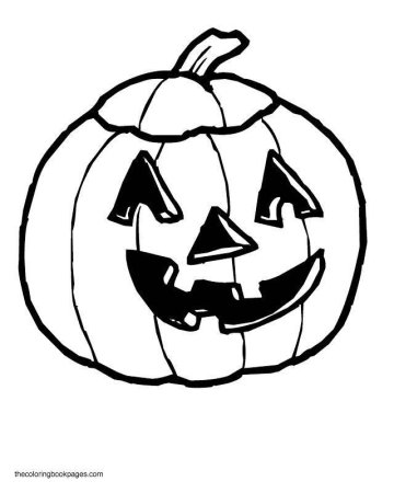 Тыковки на Хэллоуин раскраски