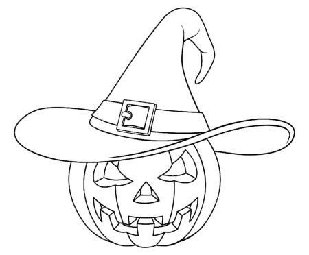 Раскраска Хэллоуин для детей
