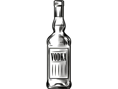 Бутылка водки