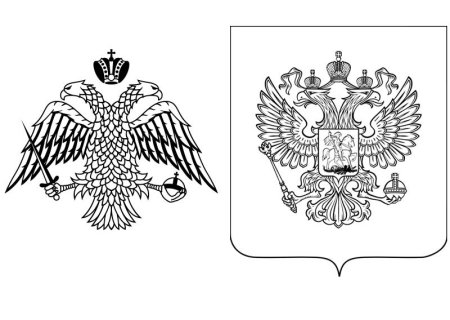 Двуглавый Орел раскраска