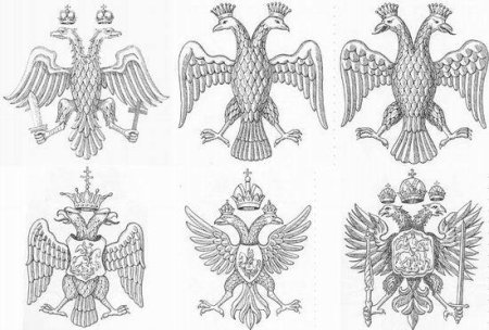 Герб России раскраска