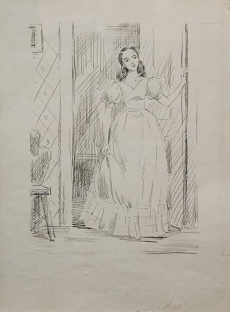 Барышня крестьянка раскраска